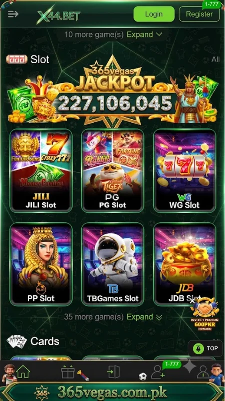 X44 BET game Slot