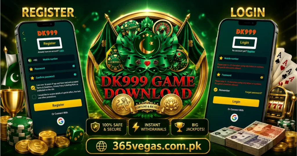 DK 999 Register and Login