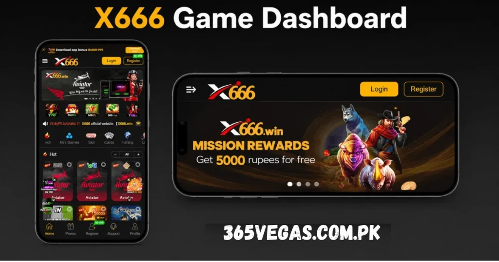 X666 game Dashboard