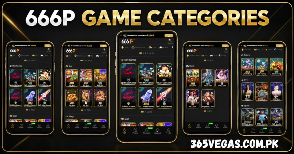 666P Game categories
