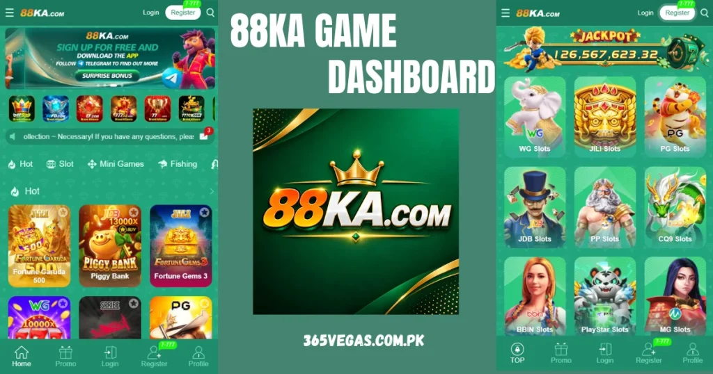 88ka game dashboard
