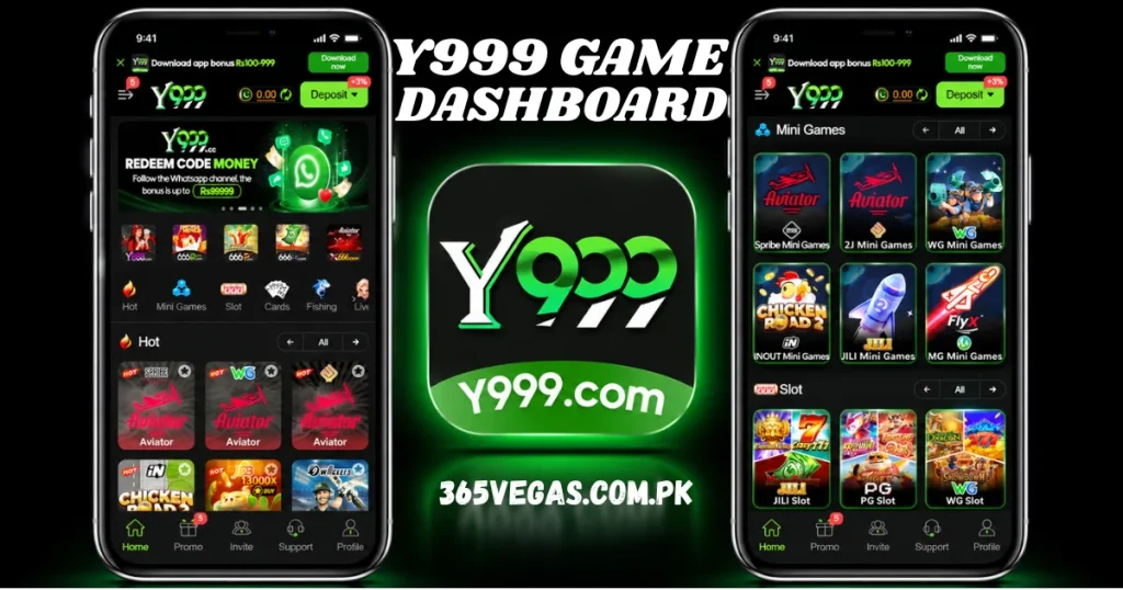 Y 999 game dashboard
